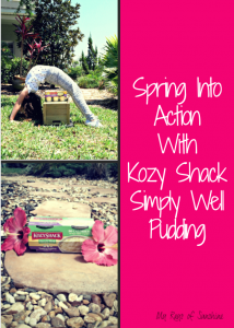 Spring Into Action With Kozy Shack Simply Well Pudding